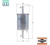 Knecht KL 573 fuel filter