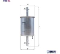 Fuel Filter KL573 Mahle 96335719 25121074 96444649 96503420 96507803