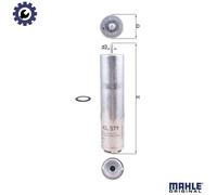 MAHLE KL 579D Fuel filter