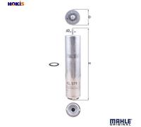 MAHLE KL 579D Fuel filter