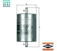 Fuel Filter KL65 Mahle 2D0201051 0024772601 0024772701 0024772801 A0024772701