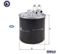 Fuel filter In-Line Filter KL 723D MAHLE for MERCEDES-BENZ SPRINTER 3,5-t Bus