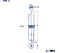 Fuel Filter KL763D Mahle 13327823413 1332782341301 13328509765 7823413 70539024