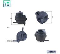 Knecht Fuel Filter KL 777D - In-line for Peugeot Citroën Ford Mazda Toyota (206 Van)