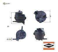 FUEL FILTER FOR PEUGEOT CITROEN FORD MAZDA TOYOTA 206 VAN 8HX 8HZ 107 KNECHT