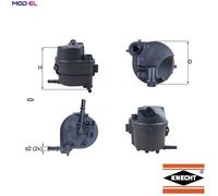 Knecht Fuel Filter KL 777D - In-line for Peugeot Citroën Ford Mazda Toyota (206 Van)