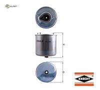 MAHLE KL 780 Fuel filter