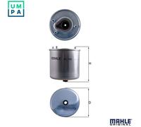 Fuel filter In-Line Filter KL 780 KNECHT for FORD MAZDA VOLVO