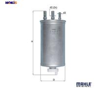 MAHLE KL 781 Fuel filter