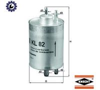 Fuel filter In-Line Filter KL 82 KNECHT for MERCEDES-BENZ PUCH CHRYSLER