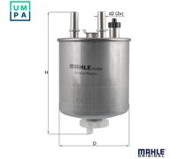 Mahle Original Fuel Filter KL 834 – In-line for Renault Twingo II, Latitude