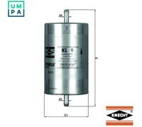 Fuel Filter fits BMW 518 1.8 81 to 96 Mahle 1268231 1270038 13321268231 Quality