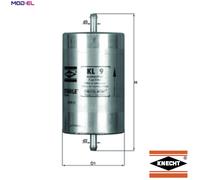 Fuel filter In-Line Filter KL 9 KNECHT for BMW ALFA ROMEO RENAULT CITROËN YUGO