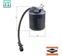 FUEL FILTER KL 912 FOR MERCEDES-BENZ VIANO C-CLASS V-CLASS VITO/Dualiner/Mixto