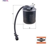 FUEL FILTER KL 912 FOR MERCEDES-BENZ VIANO C-CLASS V-CLASS VITO/Dualiner/Mixto