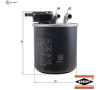 FUEL FILTER KL 942 FOR MERCEDES-BENZ GLA-CLASS/SUV B-CLASS OM 607.951 1.5L