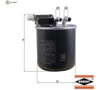 Mahle Original Fuel Filter KL 948 – In-Line Filter for Mercedes-Benz & Infiniti (A, B, CLA, GLA)