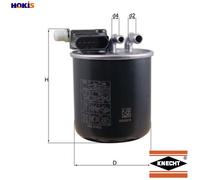 MAHLE ORIGINAL Fuel Filter In-Line Filter KL 948 MERCEDES-BENZ,INFINITI,A-Klasse (W176),B-Klasse (W246, W242),CLA Coupe (C117),GLA (X156)