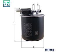 Mahle Original Fuel Filter KL 948 – In-Line Filter for Mercedes-Benz & Infiniti (A, B, CLA, GLA)