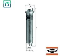 FUEL FILTER KL 96 FOR ALPINA BMW 5/E39/X/SAV 7/E38 X5/E53 M60 B30 3.2L 6cyl B10