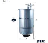 Knecht Filter In-Line Fuel Filter KL 977D - Fits Fiat, Peugeot, Citroën