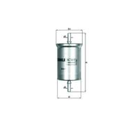 Fuel Filter KL165/1 Mahle 4514770001 A4514770001 70352950 Top Quality Guaranteed