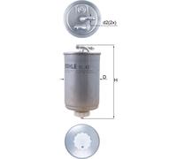 Fuel Filter fits MG EXPRESS 2.0D 03 to 05 20T2N Mahle WJN000130 WJN10046 Quality