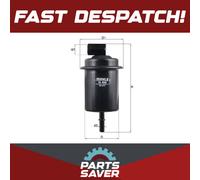 Fuel Filter KL453 Mahle 3191105000 76831275 Genuine Top Quality Guaranteed New
