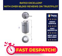 Fuel Filter KL476D Mahle 7M0127401A 7M0127401B 7M0127401C 7MO127401A 1118642 New