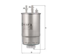 Mahle Fuel Filter 1729042 – Fits FORD – BS519155A/BS519155AA – Knecht