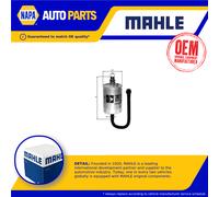 Fuel Filter fits PORSCHE 911 996 3.4 97 to 01 Mahle 99611025352 Quality New