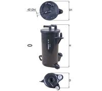 Fuel Filter KL764D Mahle 16900RZ0G01 16902RZ0G01 72400852 Top Quality Guaranteed