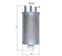MAHLE KL 781 Fuel filter
