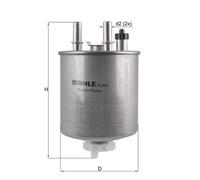 Fuel Filter KL834 Mahle 164001137R 164005033R 8200911875 8200911877 8660003795