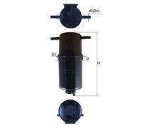 Fuel Filter KL873 Mahle 2E0127401 2H0127401 72383457 Genuine Quality Guaranteed