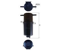 Fuel Filter KL873 Mahle 2E0127401 2H0127401 72383457 Genuine Quality Guaranteed