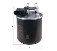 Fuel Filter KL913 Mahle 6510901652 6510902852 A6510901652 A6510902852 16400HG00B