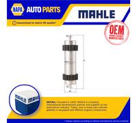 Fuel Filter KL915 Mahle 4G0127400C 8T0127401A 8W0127399A 70601621 79929210 New