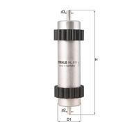 Fuel Filter KL915 Mahle 4G0127400C 8T0127401A 8W0127399A 70601621 79929210 New