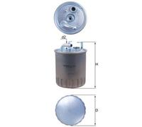 MAHLE KL 100/1 Fuel filter