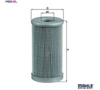 MAHLE KX185 Fuel Filter Fits SHIBAURA DITCH WITCH GEHL DOOSAN KIOTI MCCORMICK