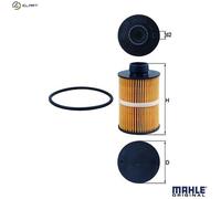 MAHLE KX 208D Fuel filter