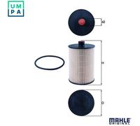 MAHLE KX 217D Fuel filter