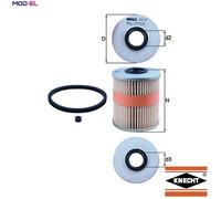Fuel Filter fits NISSAN PRIMASTAR X83 2.0D 2.5D 2006 on Mahle 1640500Q0C Quality