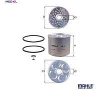 MAHLE Knecht Fuel Filter KX 23D – 85mm OD, 72mm Height