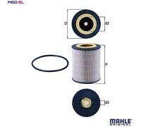 Mahle Fuel Filter KX267D Fendt Deutz Tractors - OE Matching Fit & Quality