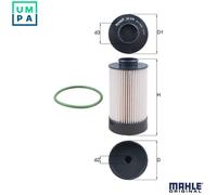 Mahle Original Fuel Filter KX340D – Fits IVECO & UAZ – 500025836, 504170771