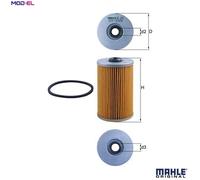 MAHLE KX 35 Fuel filter