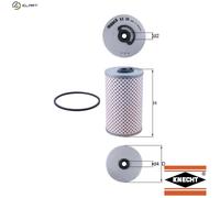 Mahle Original Fuel Filter KX 36D - Fits MAN EL, F9, F90, F2L712/2L812