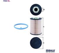 Fuel Filter KX393D Mahle 1471765 1718140299 1802052 30681552 6G9N9176AB
